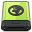 Green Server Icon 32x32 png